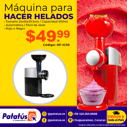 NAQUINA PARA HACER HELADOS HF-IC05