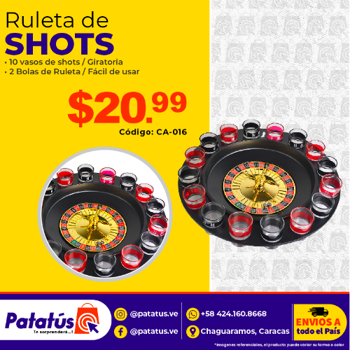 RULETA DE SHOTS