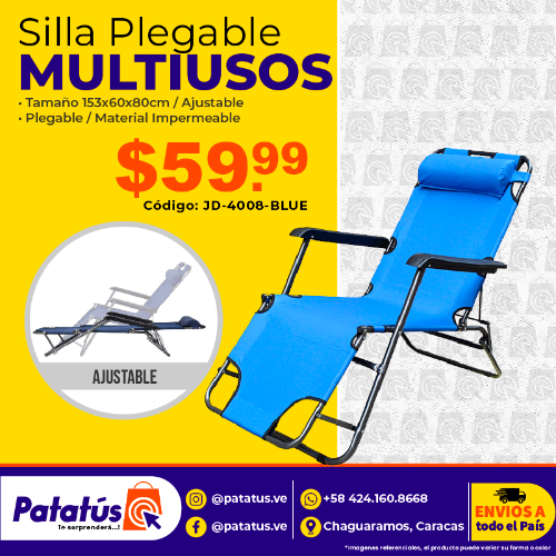 SILLA PLEGABLE MULTIUSOS