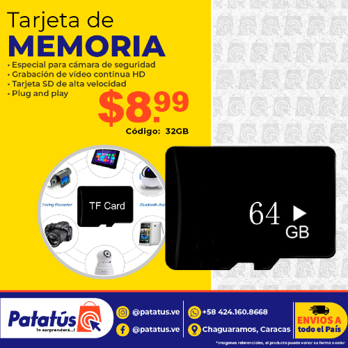 TARJETA DE MEMORIA 32GB