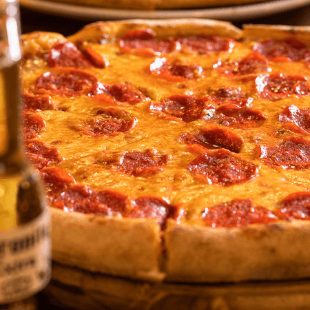 Mitad Pepperoni + Elige tu otra mitad