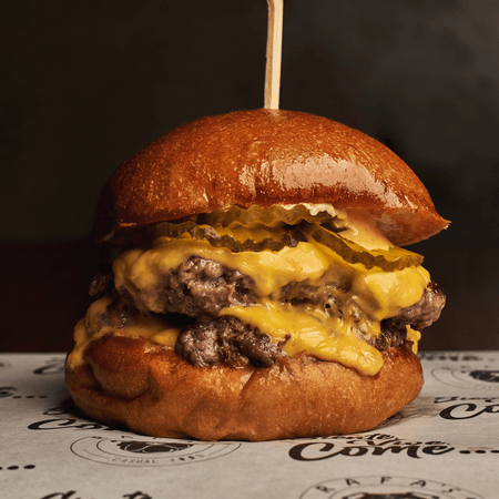 La Doble Gringa Cheese Burger