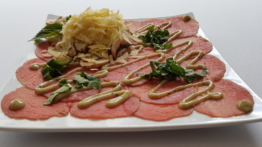 Carpaccio de lomito