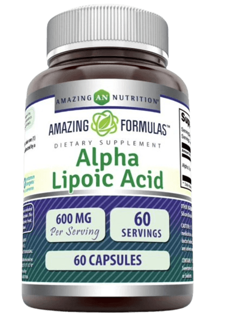 Ácido Alfa Lipóico 600mg 60 cáps Amazing Nutrition