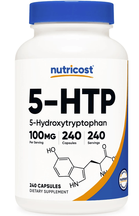5 HTP 100 mg 240 cápsulas Nutricost