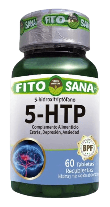 5 HTP 200 mg 60 tabletas Fitosana