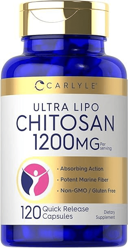 Chitosan 1200 mg 120 cápsulas Carlyle