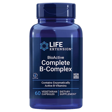 Complejo B metilado 60 cápsulas Life Extension
