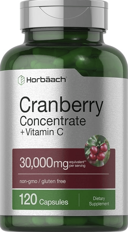 Cranberry / Arándano Rojo 30.000 mg 120 cápsulas Horbaach