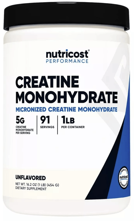 Creatina Monohidratada en polvo 5g 91 Servicios Nutricost