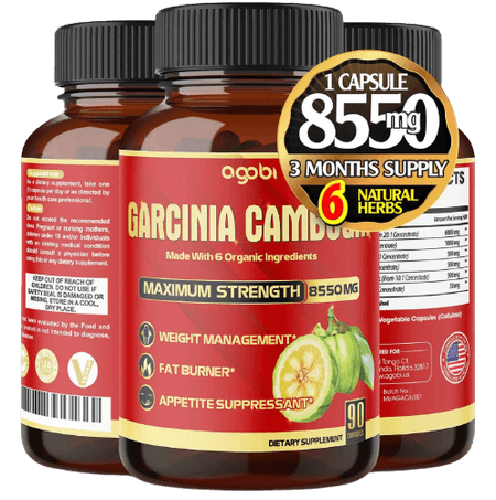 Garcinia Cambogia 8550 mg 90 cápsulas Agobi