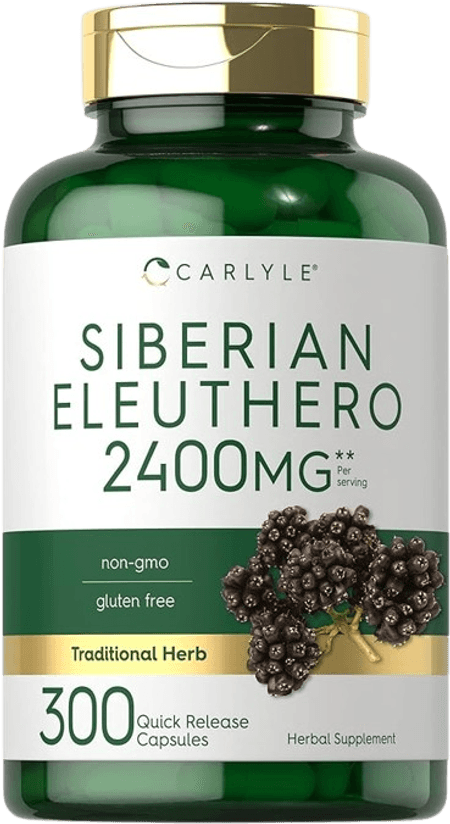 Ginseng Siberiano 2400 mg 300 cápsulas Carlyle