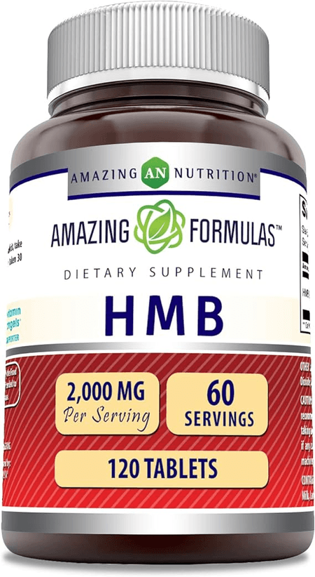 HMB 2000 mg 120 tabletas Amazing Nutrition