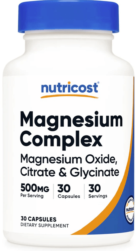 Magnesio Complex 500 mg 30 Cápsulas Nutricost