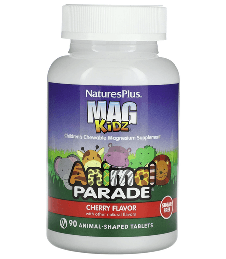 Magnesio para niños 90 tabletas masticables Natures Plus