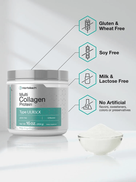 Multicolágeno Hidrolizado en polvo 10 g por 45 servicios 