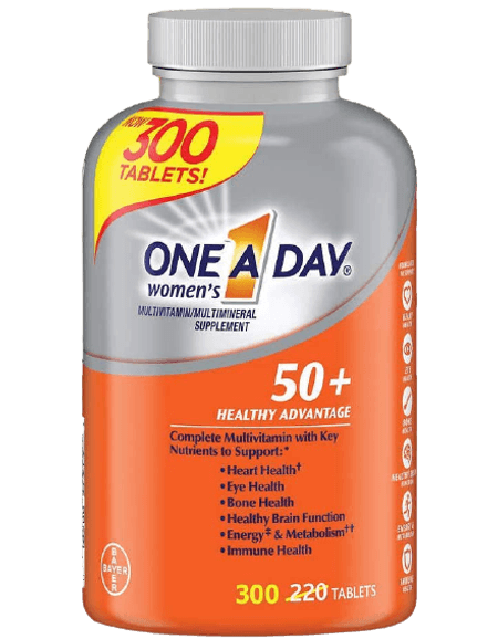 Multivitamínico One a Day Mujer +50 años 300 tabletas Bayer