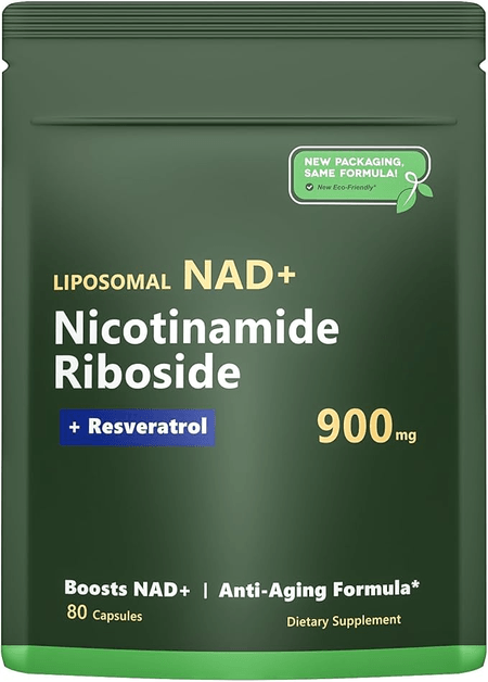 Nad + Resveratrol Liposomal 900mg 80 capsulas Gorani