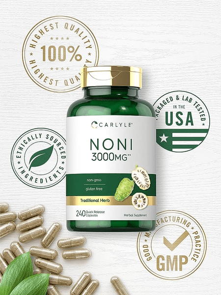 Noni 3000 mg 240 cápsulas Carlyle