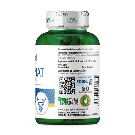 Prostinat (complejo para la próstata) 60cáps Natural Premium