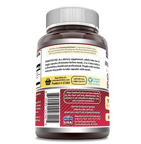 Quercetina con Bromelina 60 cápsulas Amazing Nutrition