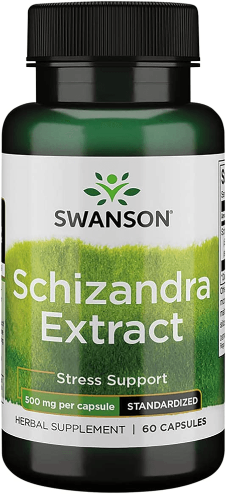 Schizandra 500 mg 60 cápsulas Swanson