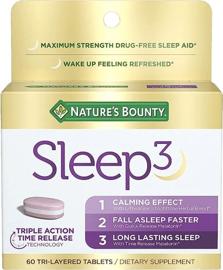 Sleep3 Melatonina 60 pastillas Nature´s Bounty