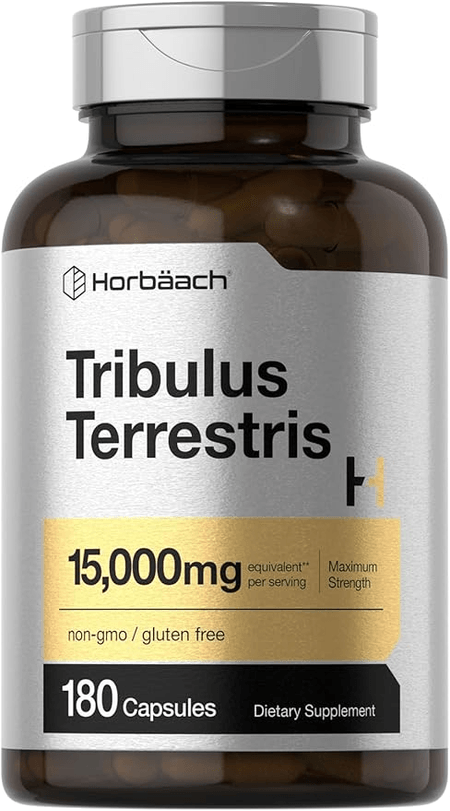Tribulus Terrestris 15000 mg 180 cápsulas Horbaach