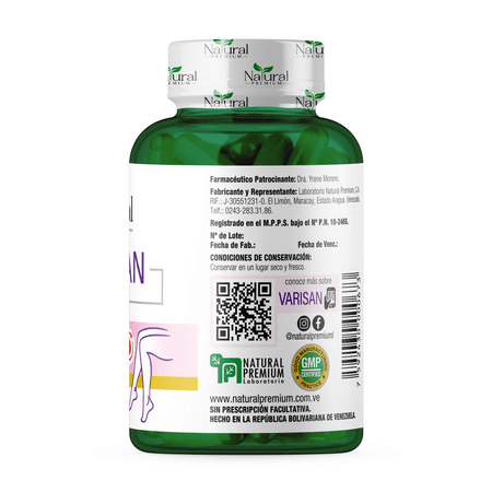 Varisan (complejo para las varices y circulación) 60cáps