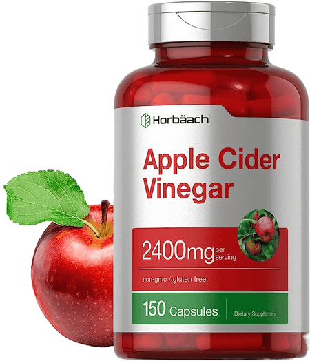 Vinagre de Sidra de Manzana 2400 mg 150 cápsulas Horbaach
