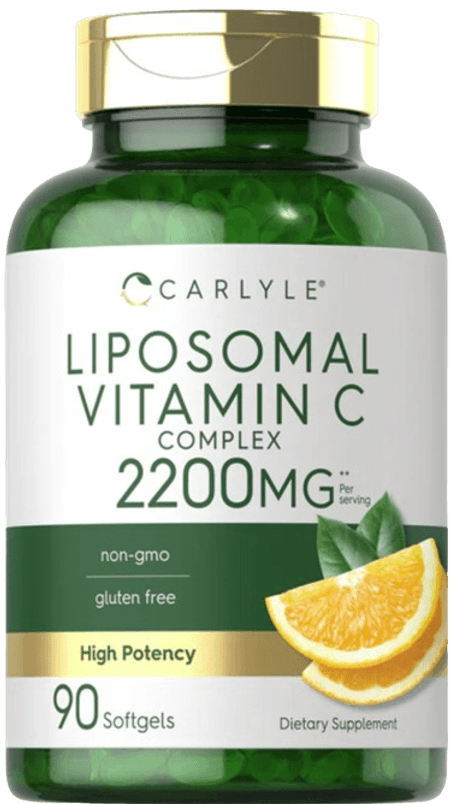 Vitamina C Liposomal 2200 mg 90 cápsulas blandas Carlyle