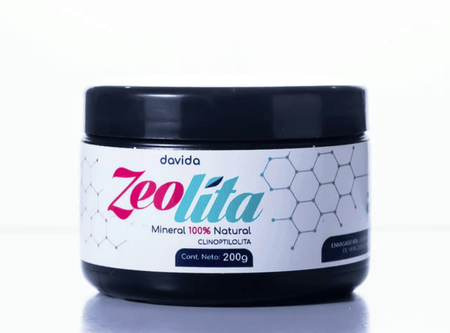 Zeolita en polvo 1000 mg por 400 servicios Davida