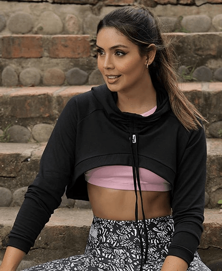 Suéter Jersey Cropped