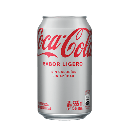 Coca-Cola light en lata 