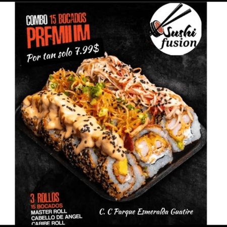 15 Bocados Premium Piezas