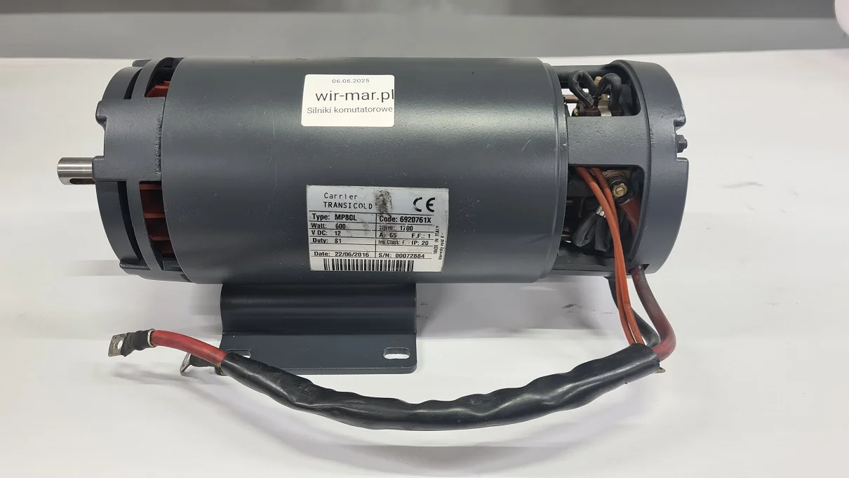 Silnik D.C Carrier MP80L Neos100 12V 0,6kW