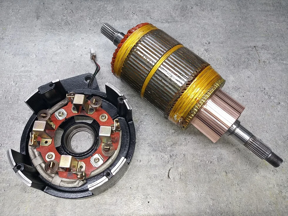 Zdjęcie 2 · Silnik D.C TCM272A1-00201 48V 3KW