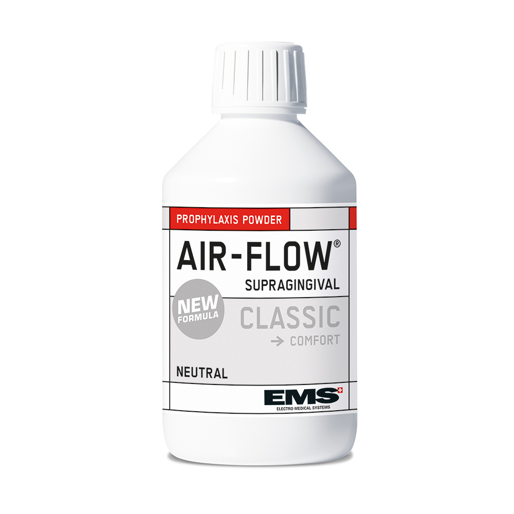 AIRFLOW POWDER CLASSIC Comfort supragingival powder bottle in Neutral flavour
