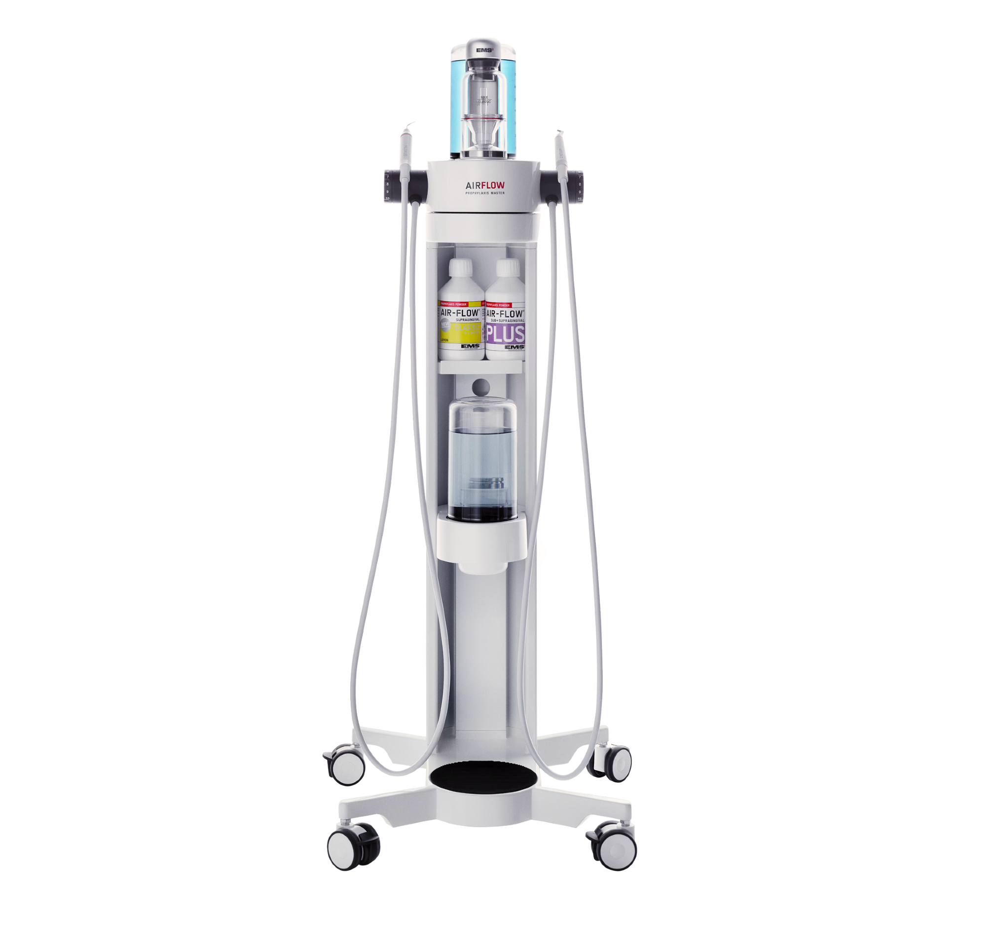 AIRFLOW Station with compact clinical storage