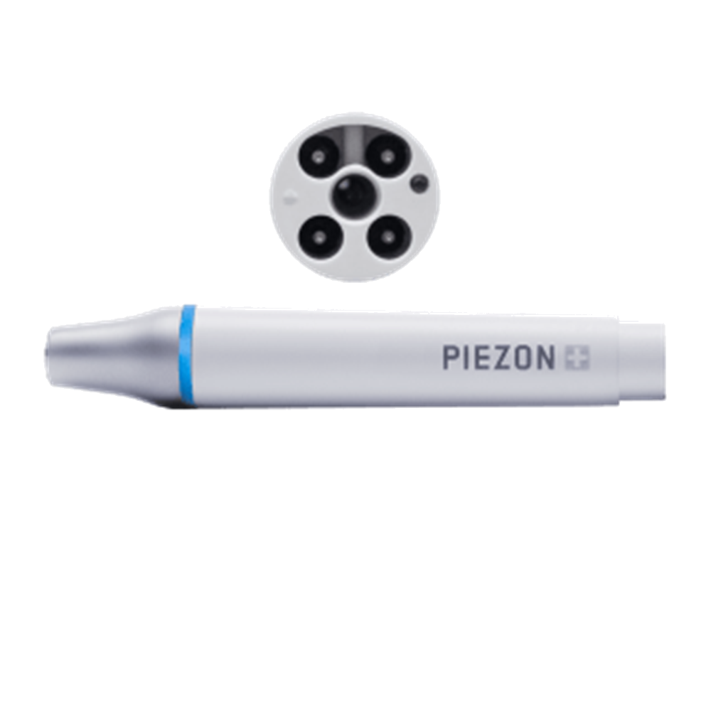 Universal PIEZON® Original handpiece EN-041 with nozzle detail, transparent background