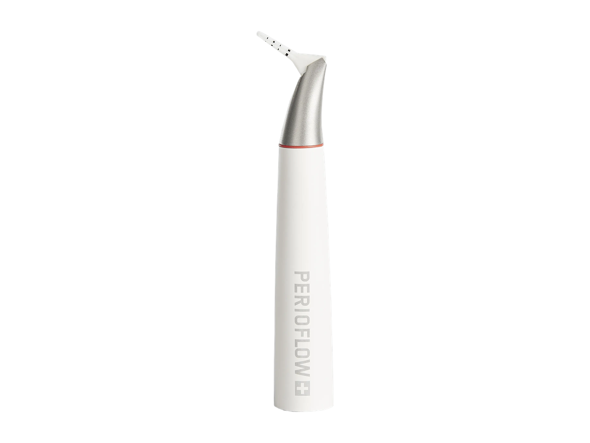 PERIOFLOW MAX flexible nozzle with depth markings
