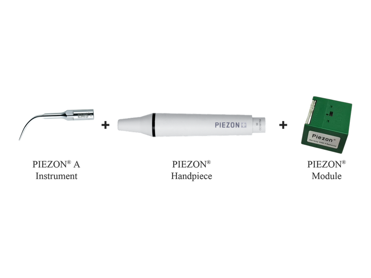 EMS PIEZON Normal Built-In Kit — PIEZON A Instrument, PIEZON Handpiece, and PIEZON Module