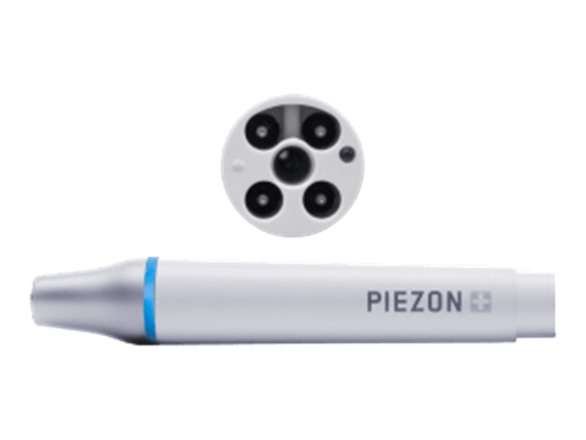 Universal PIEZON® Original handpiece EN-041 with nozzle detail, transparent background