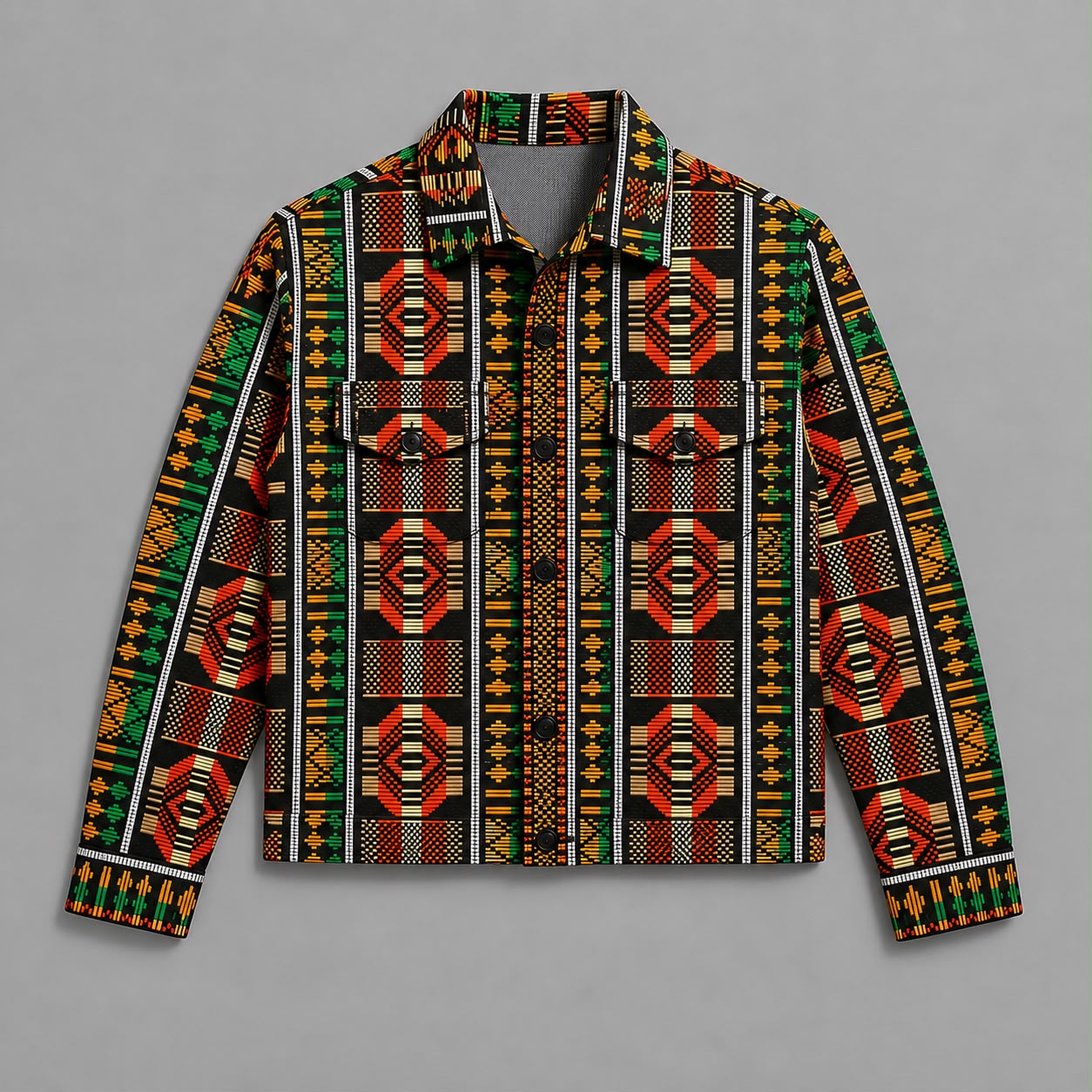 Wiseswift kente jacket