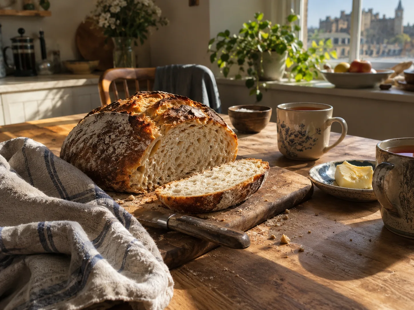 Share a still-warm loaf with my neighbours