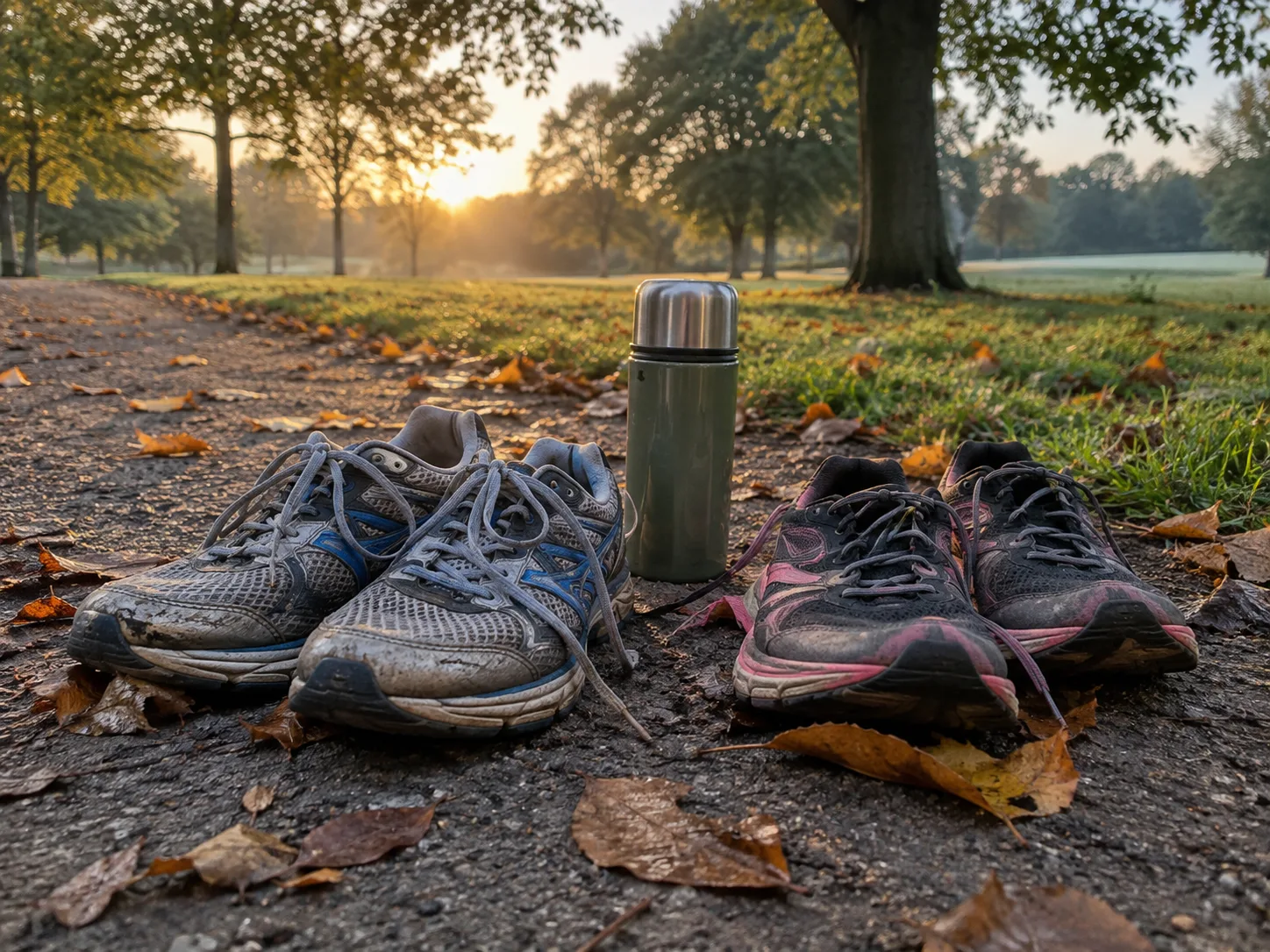 Watch the sunrise after an early park run