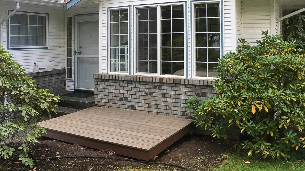 Perma-Deck Havana Brown Standard Gap Innovation Decking