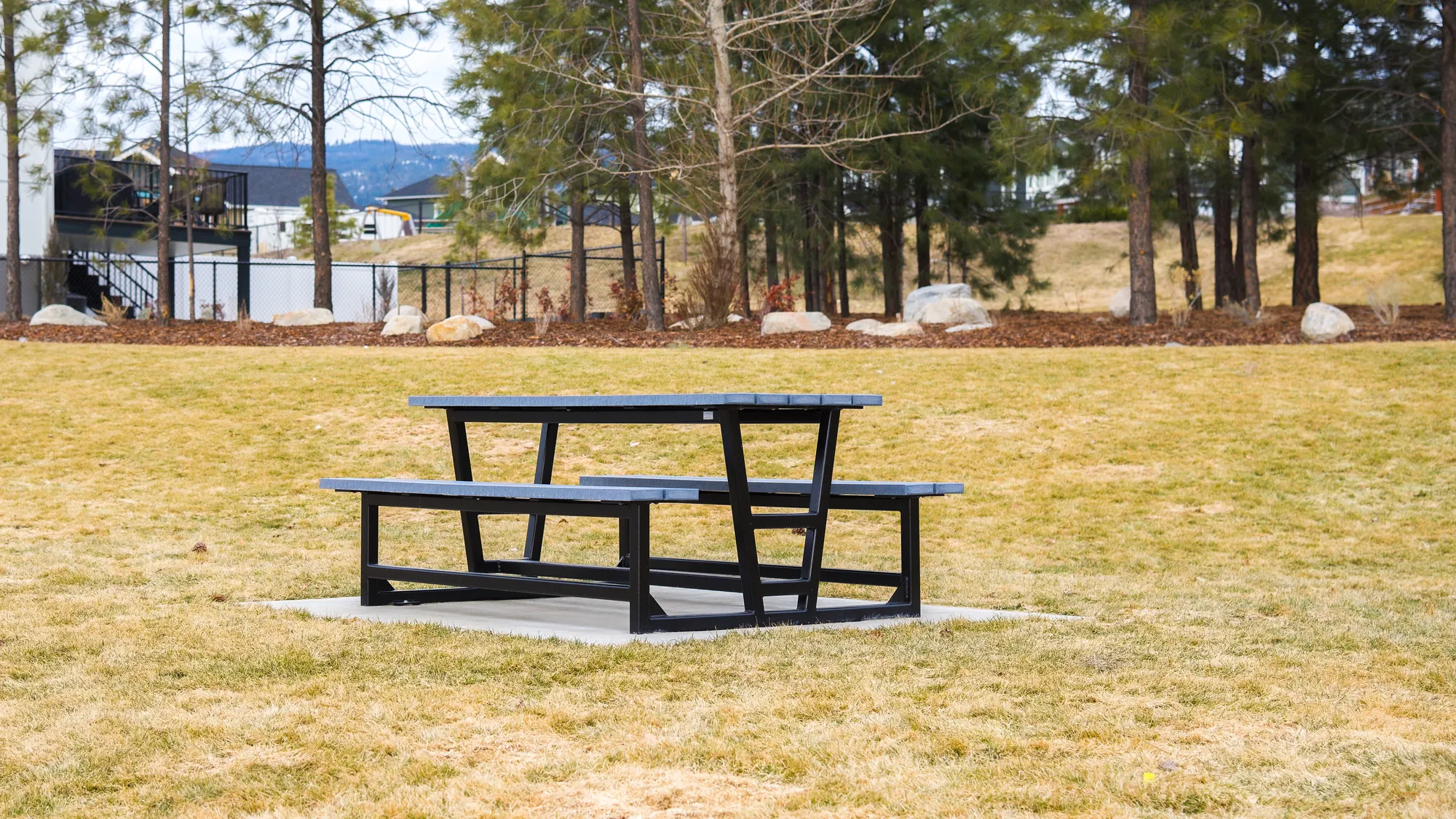 Wishbone Rutherford Heavy Duty Picnic Table at The Ridge in Pent