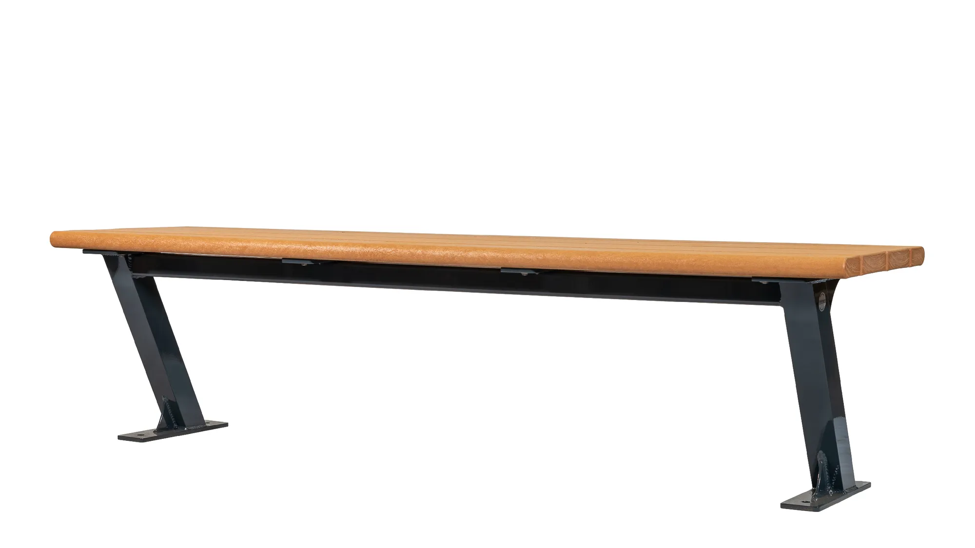 Wishbone Bayview Backless Bench
