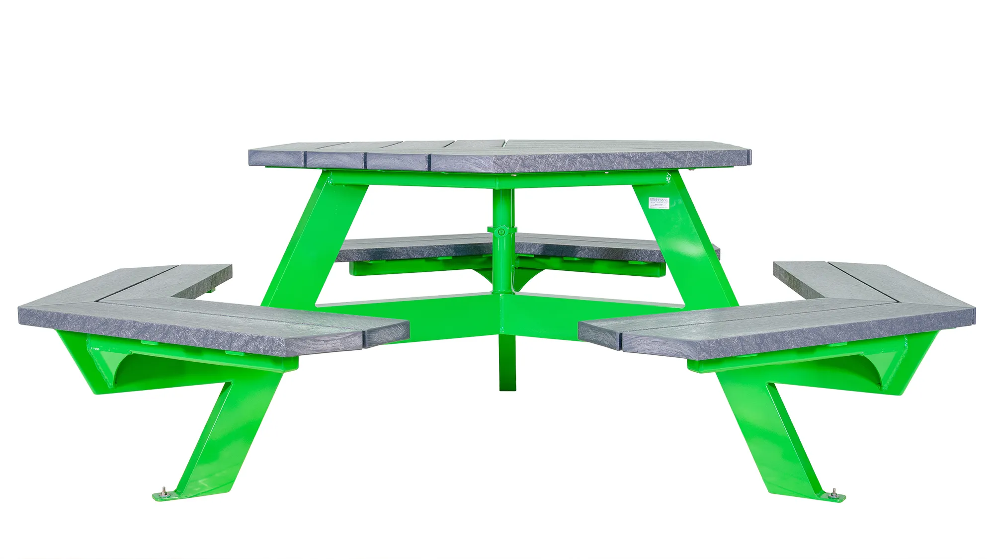 Wishbone Bayview Hexagonal Picnic Table